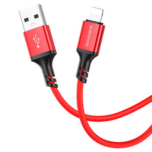 Кабель Borofone BX83 USB - Lightning 2.4A силиконовый - Продажа и ремонт компьютерной техники "БАЙТ"