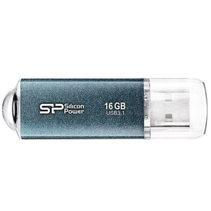 Флеш Диск Silicon Power 16GB Marvel M01 SP016GBUF3M01V 1B USB3.0 синий - Продажа и ремонт компьютерной техники "БАЙТ"