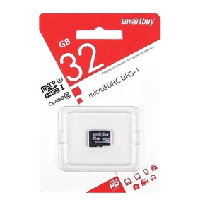 Флеш карта microSDHC 32Gb Smartbuy SB32GBSDCL10-00 class10 / без адаптера - Продажа и ремонт компьютерной техники "БАЙТ"