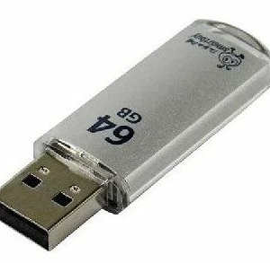 Флеш-накопитель 64 Gb Smartbuy V-Cut Silver 3.0 - Продажа и ремонт компьютерной техники "БАЙТ"