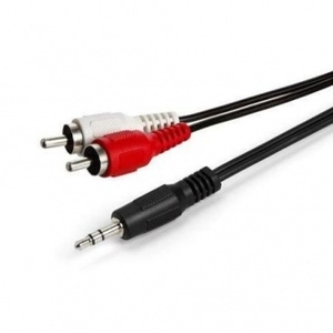 Кабель аудио Сигнал Jack 3.5--> 2RCA  (3м) - Продажа и ремонт компьютерной техники "БАЙТ"