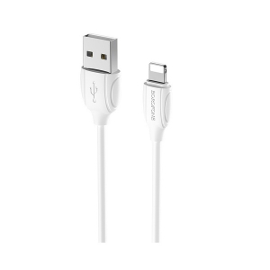 Кабель Borofone BX86 для Lightning, силиконовый - Продажа и ремонт компьютерной техники "БАЙТ"