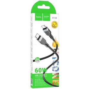 Kабель Hoco X109 USB 2.0 -> Type-C 1.0м 3A силиконовый - Продажа и ремонт компьютерной техники "БАЙТ"