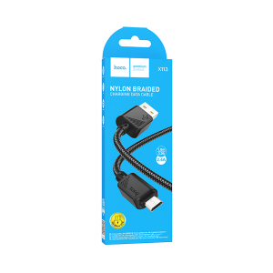 кабель Hoco X113 USB-> microUSB, 1.0m - Продажа и ремонт компьютерной техники "БАЙТ"