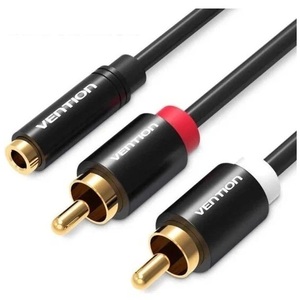 Кабель Jack3.5--> 2RCA  (0,3м) - Продажа и ремонт компьютерной техники "БАЙТ"