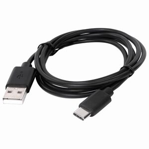 Кабель USB 2.0 ->Type-C 1.0м черный - Продажа и ремонт компьютерной техники "БАЙТ"
