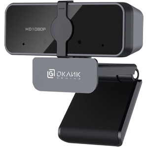 Камера Web Оклик OK-C21FH черный 2Mpix (1920x1080) USB2.0 с микрофоном - Продажа и ремонт компьютерной техники "БАЙТ"