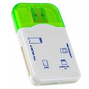 Картридер Perfeo SD/MMC+micro SD+MS-M2 (PF-VI-R013) - Продажа и ремонт компьютерной техники "БАЙТ"