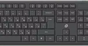 Клавиатура + мышь Оклик S277W клав:серый мышь:серый USB беспроводная Multimedia - Продажа и ремонт компьютерной техники "БАЙТ"