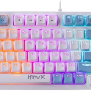 Клавиатура игровая Defender Harpie GK-401 RU USB (Бело-Черный) подсветка - Продажа и ремонт компьютерной техники "БАЙТ"
