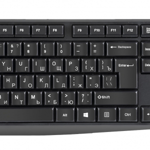 Клавиатура Оклик 145M черный USB (1659983) - Продажа и ремонт компьютерной техники "БАЙТ"