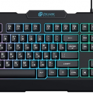 Клавиатура Оклик 757G HW2 черный USB for gamer (1790295) - Продажа и ремонт компьютерной техники "БАЙТ"