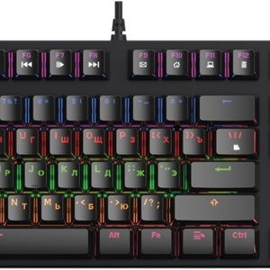 Клавиатура Оклик 990 G2 механическая черный USB Multimedia for gamer LED (1875240) - Продажа и ремонт компьютерной техники "БАЙТ"