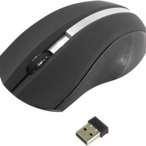 Мышь Оклик 615MW черный оптическая (1200dpi) беспроводная USB для ноутбука (3but) 412852 - Продажа и ремонт компьютерной техники "БАЙТ"