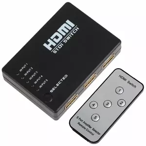 Переключатель 5 HDMI в 1 HDMI (ultraHD 4K) с ПДУ (20195590) - Продажа и ремонт компьютерной техники "БАЙТ"