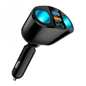 Разветвитель автомобильный в прикуриватель TDS TS-CAU68A (2 гнезда + 2USB + QC 3.0) 20174770 - Продажа и ремонт компьютерной техники "БАЙТ"