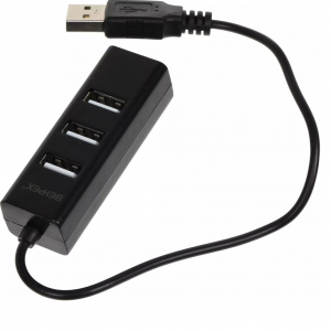 Разветвитель USB 2.0 BPH-1906 4порт. черный (1992249) - Продажа и ремонт компьютерной техники "БАЙТ"
