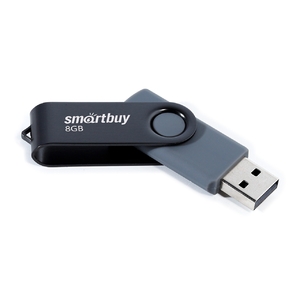 Флеш Диск SmartBuy 16Gb Twist Black - Продажа и ремонт компьютерной техники "БАЙТ"