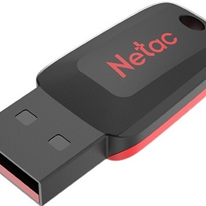 Флеш Диск Netac 32GB U197 NT03U197N-032G-20BK USB2.0 черный/красный - Продажа и ремонт компьютерной техники "БАЙТ"