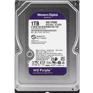 Жесткий диск WD SATA-III 1TB WD11PURZ Surveillance Purple (5400rpm) 64Mb 3.5" - Продажа и ремонт компьютерной техники "БАЙТ"